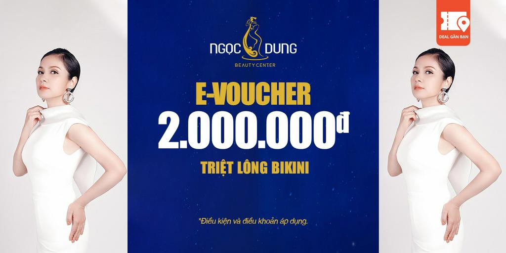 E-Voucher TMV Ngọc Dung Triệt Lông Bikini