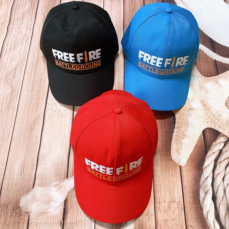 Nón Game Free Fire Kaki Nhiều Màu Cực Chất