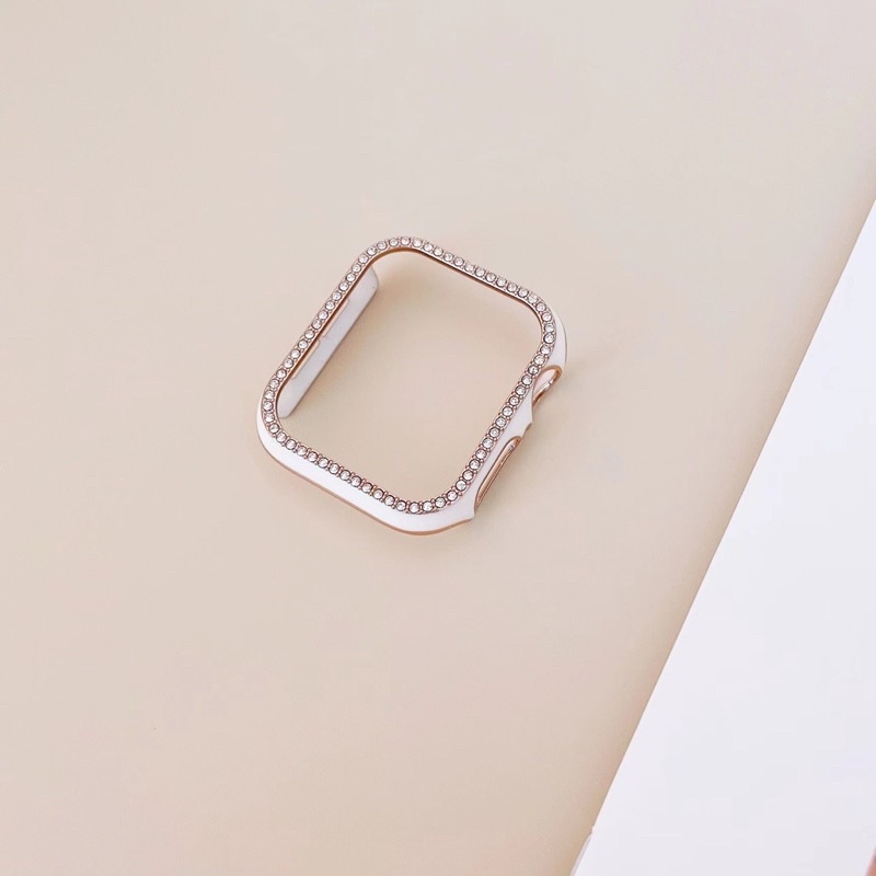 Ốp Viền Đính Đá cho đồng hồ thông minh aw series 6 5 4 3 2 1 size 44mm 42mm 40mm 38mm