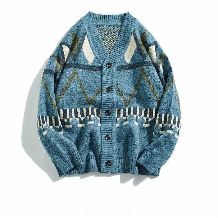 Áo Khoác Cardigan Cổ Chữ V Phong Cách Cổ Điển Nam Tính | BigBuy360 - bigbuy360.vn