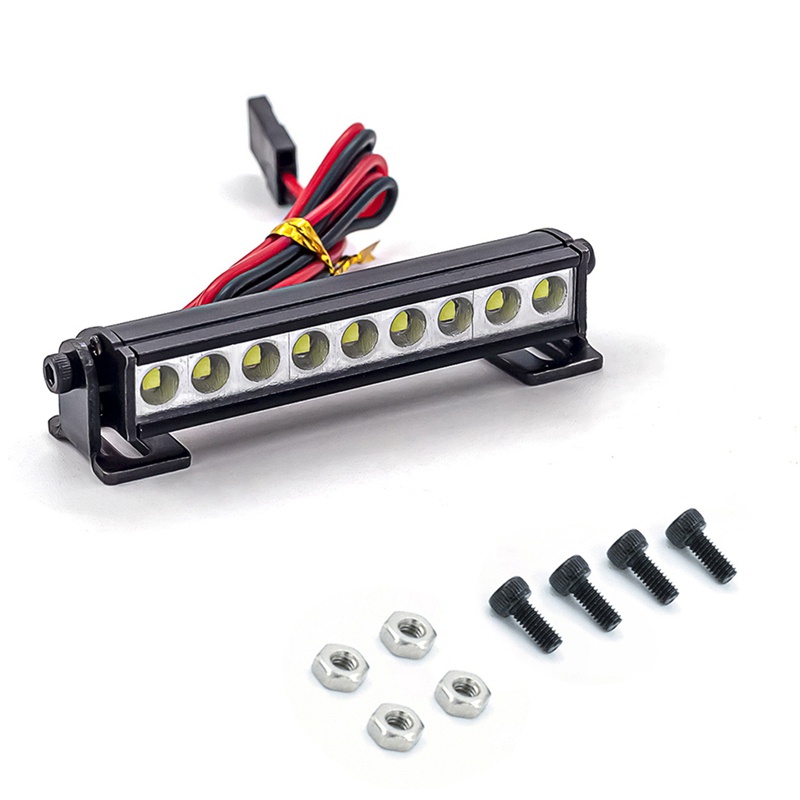 Thanh Đèn LED 5V-14.8V Gắn Nóc Xe Điều Khiển Từ Xa Axial SCX10 90046 Traxxas TRX4 Tỉ Lệ 1 / 8 1 / 10