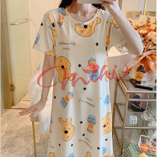 Váy Đầm Bầu Mặc Ở Nhà - Đồ Cho bà Bầu Mặc Ngủ sau sinh cho con bú ti - Hàng Mùa hè chất đẹp giá rẻ