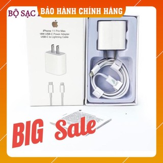 [FREESHIP-TOÀN QUỐC] Bộ sạc IPhone 11 Sạc nhanh 18W( DÙNG CHO Iphone 12/12pro->> 8/ 8 Plus )