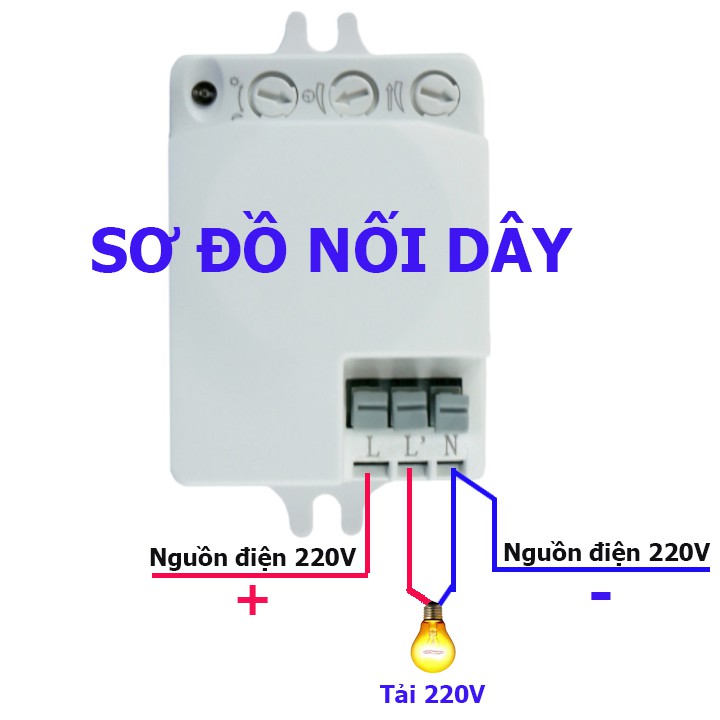 Công tắc cảm ứng chuyển động rada vi sóng 5.8GHZ bật tắt đèn khi có người qua-cảm biến xuyên tường, nhựa, kính mỏng