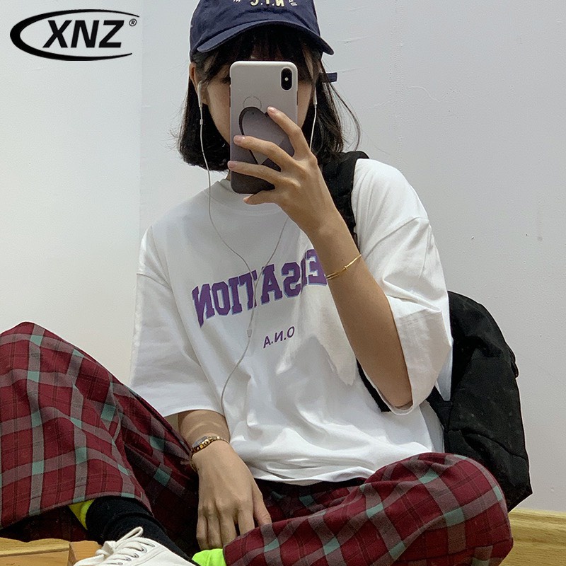 Áo thun tay lỡ form rộng unisex HM1986 3172