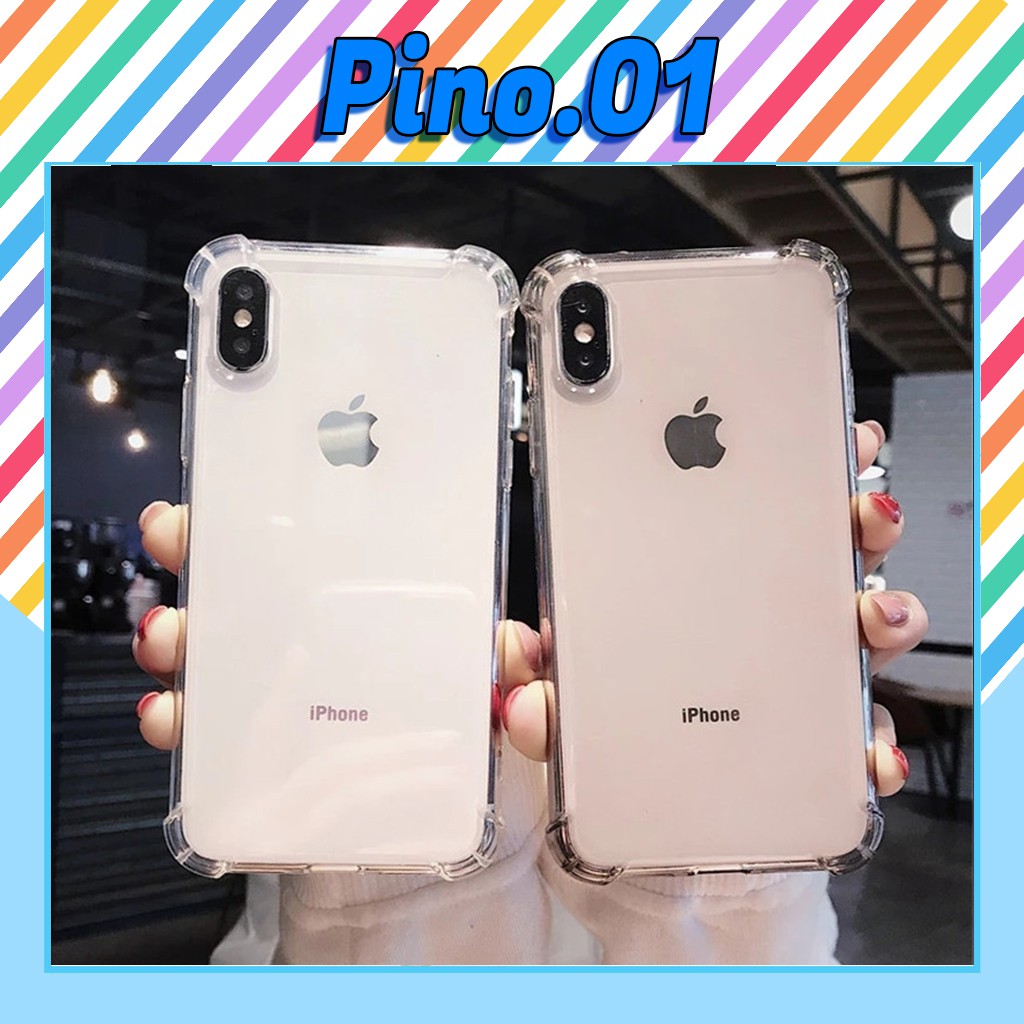 Ốp Lưng iphone Chống Sốc Silicon Trong Suốt iP 6,6s,6 plus,6s plus,7,7 plus,8,8 plus,x,xs,xs max,11,11 pro max,12 [IP22] | BigBuy360 - bigbuy360.vn