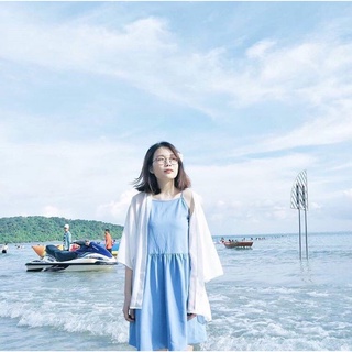Áo Kimono Betterista Trắng trơn [KN201]