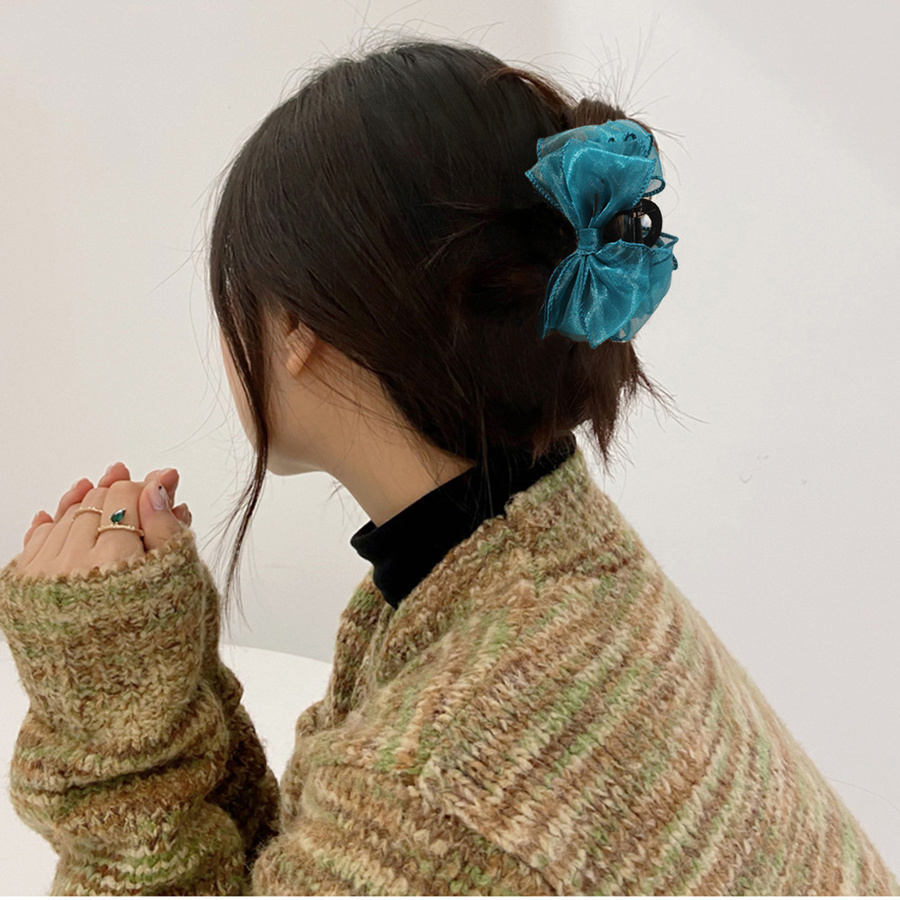 Kẹp Tóc Nữ Đính Nơ Thời Trang Hàn Quốc Xinh Xắn