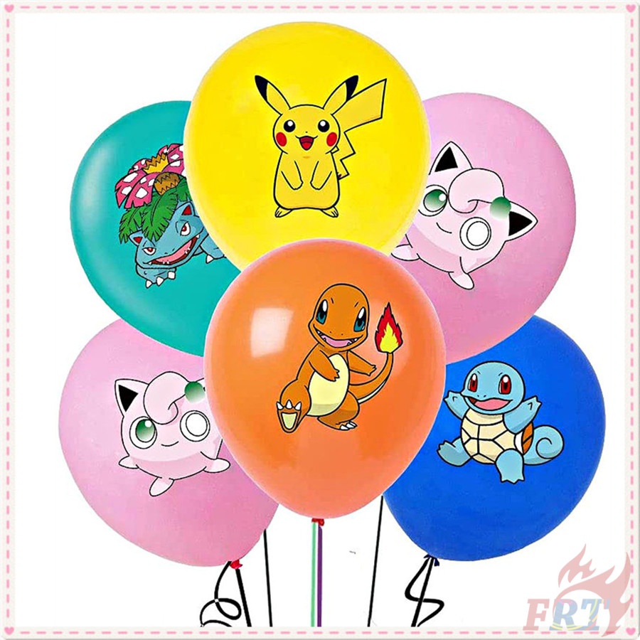 Bong bóng trang trí tiệc sinh nhật cho bé họa tiết Pokemon Go Series 05 cỡ 12inch
