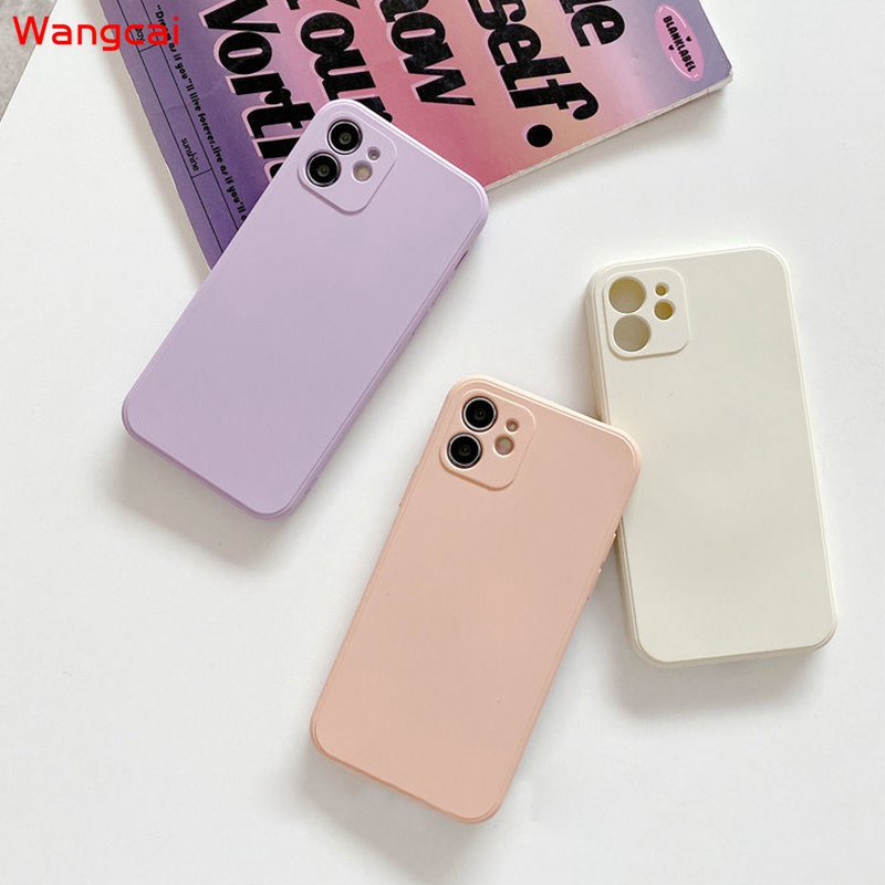 Ốp điện thoại tpu silicon hồng/ tím nhám cho Samsung Galaxy S21 S21+ S20 S20+ S10 S10+ Note 10