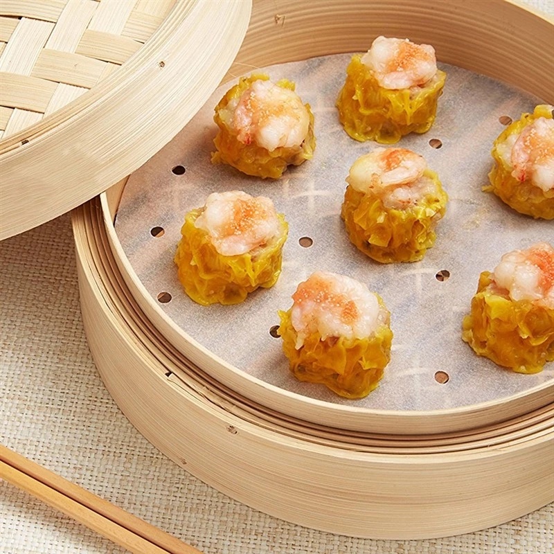 Set 100 giấy lót thực phẩm 18/23cm có lỗ tiện dụng