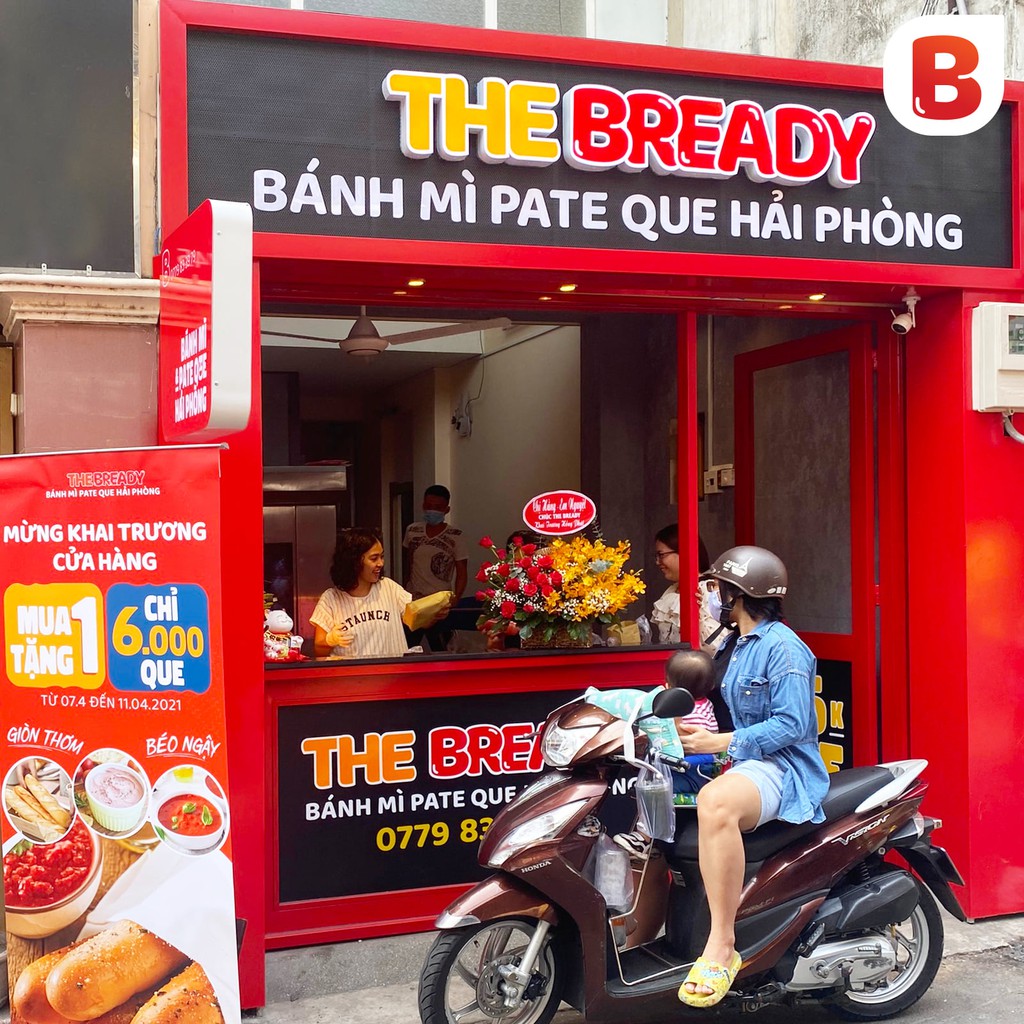 Bánh mì pate que Hải Phòng