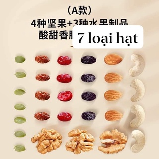 Set 7 loại hạt dinh dưỡng ( 500g )