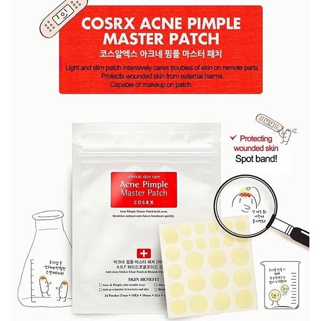 Miếng dán mụn Cosrx Acne Pimple Master Patch