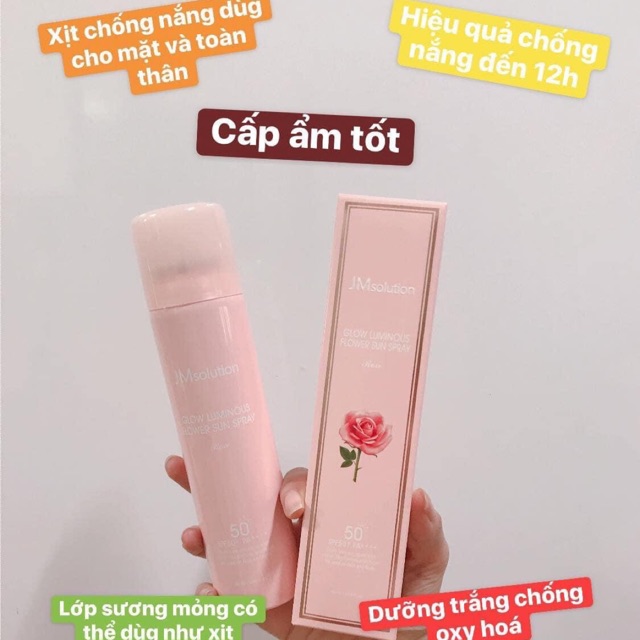 XỊT CHỐNG NẮNG JM SOLUTION