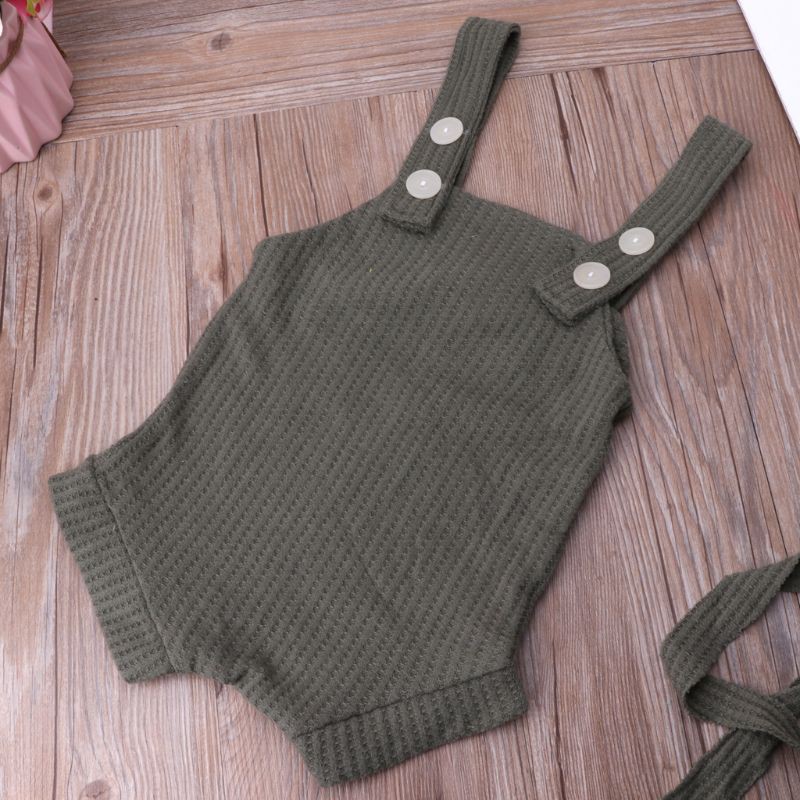 Set áo liền quần + nón chụp ảnh dễ thương cho trẻ sơ sinh