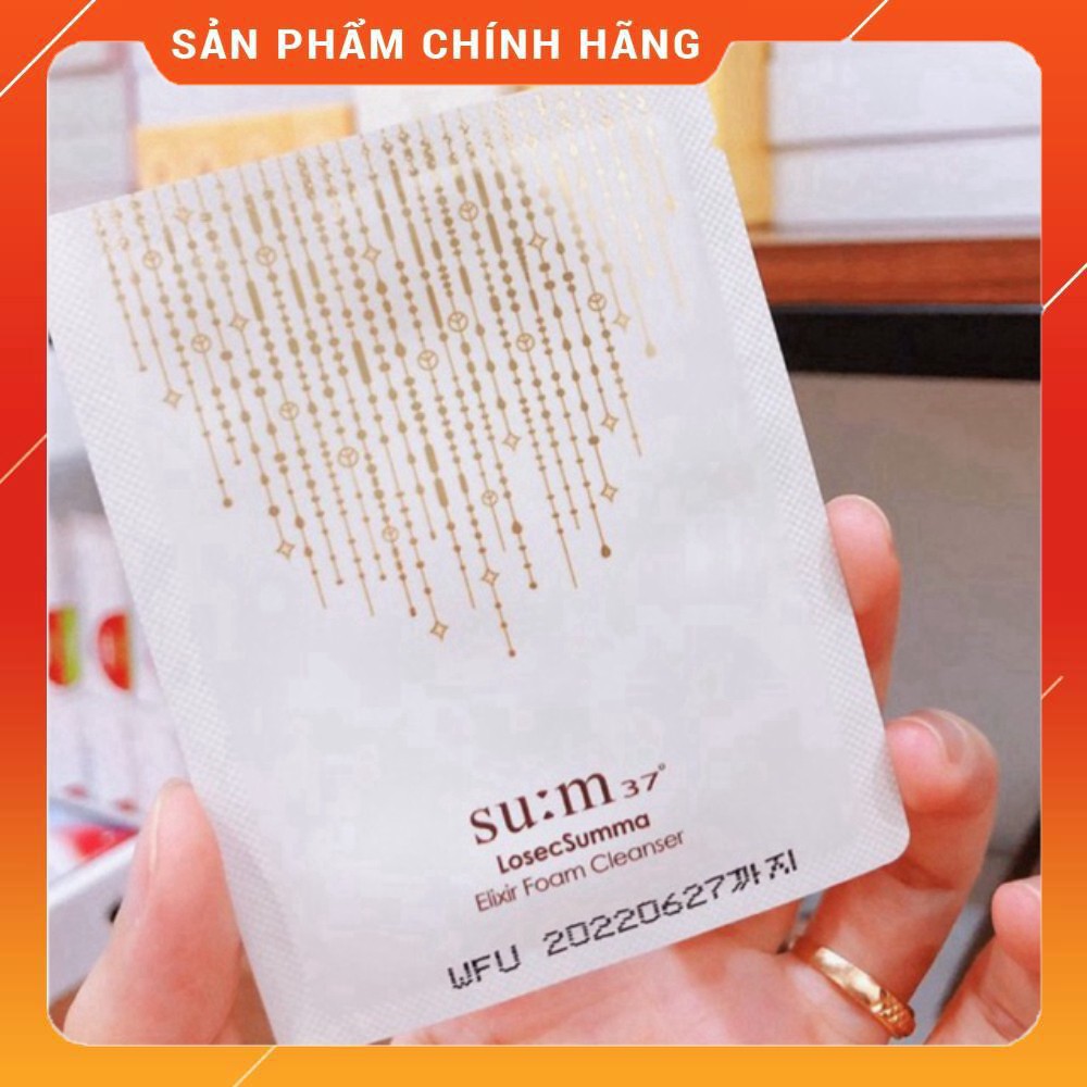 Gói Sample Sữa Rửa Mặt Tái Sinh Sum37 LosecSumma Elixir Foam Cleanser