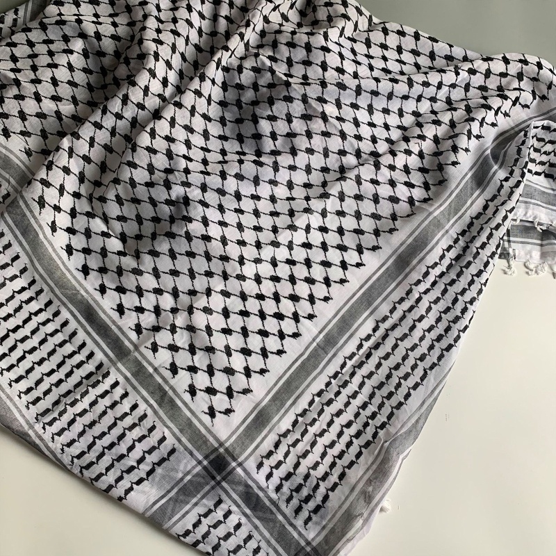 Khăn Choàng Cổ Phong Cách Quân Đội Ả Rập Shemagh Desert Keffiyeh