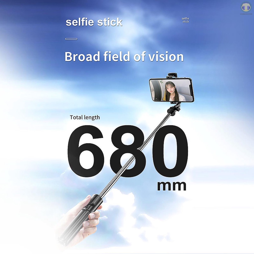 Gậy Selfie Sg S03 Với Gậy Ba Chân 0.1s Có Thể Kéo Dài Và Điều Chỉnh Không Dây 245 Cho Điện Thoại / Máy Ảnh | BigBuy360 - bigbuy360.vn