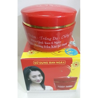 Kem mụn thâm trắng da chống nắng phước thanh 10g.
