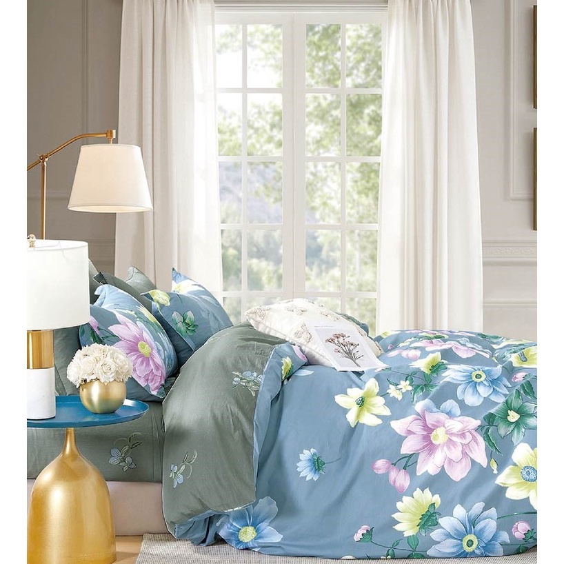 Bộ 5 món drap, áo gối kèm mền NIN Calisto - CT220002