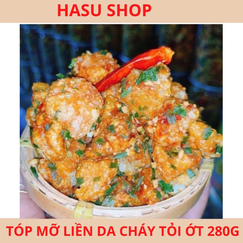 sỉ 5 hủ Tóp mỡ liền da rim tỏi, mắm hành, ớt thơm ngon - đậm vị - bao đổi trả