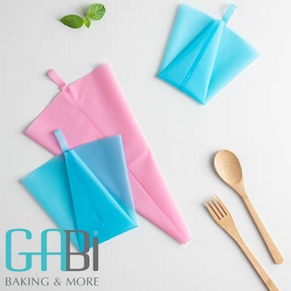 Túi bắt bông kem silicon 25cm và 36cm