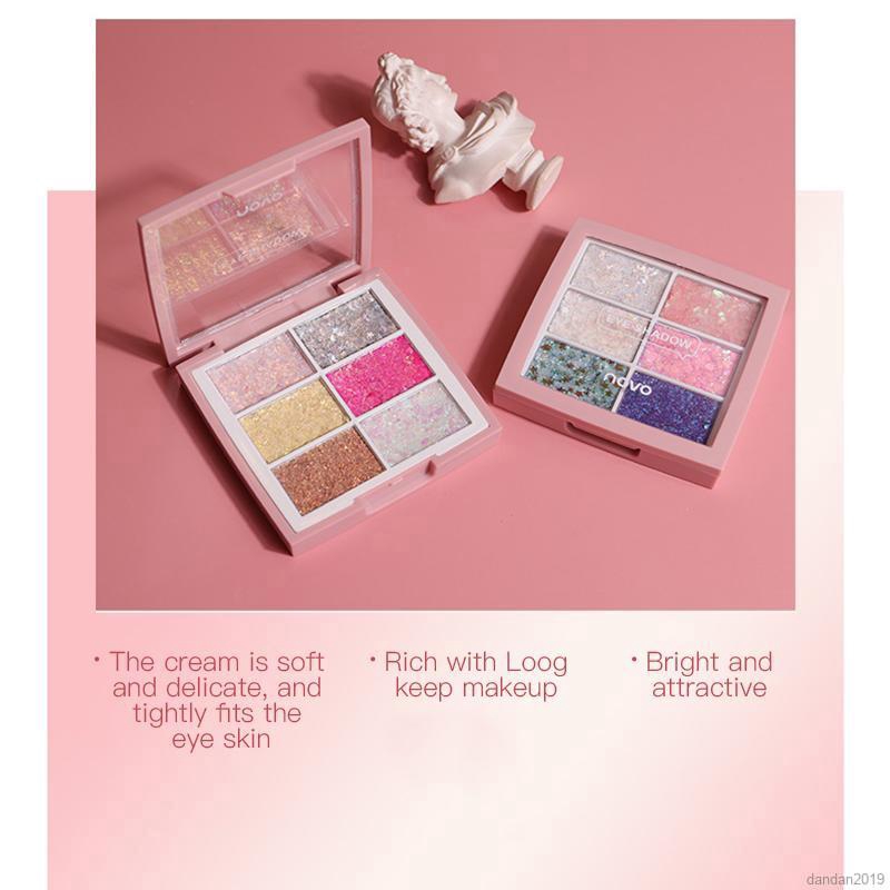 [Hàng mới về] Bảng phấn mắt NOVO nhiều màu sắc lấp lánh | BigBuy360 - bigbuy360.vn