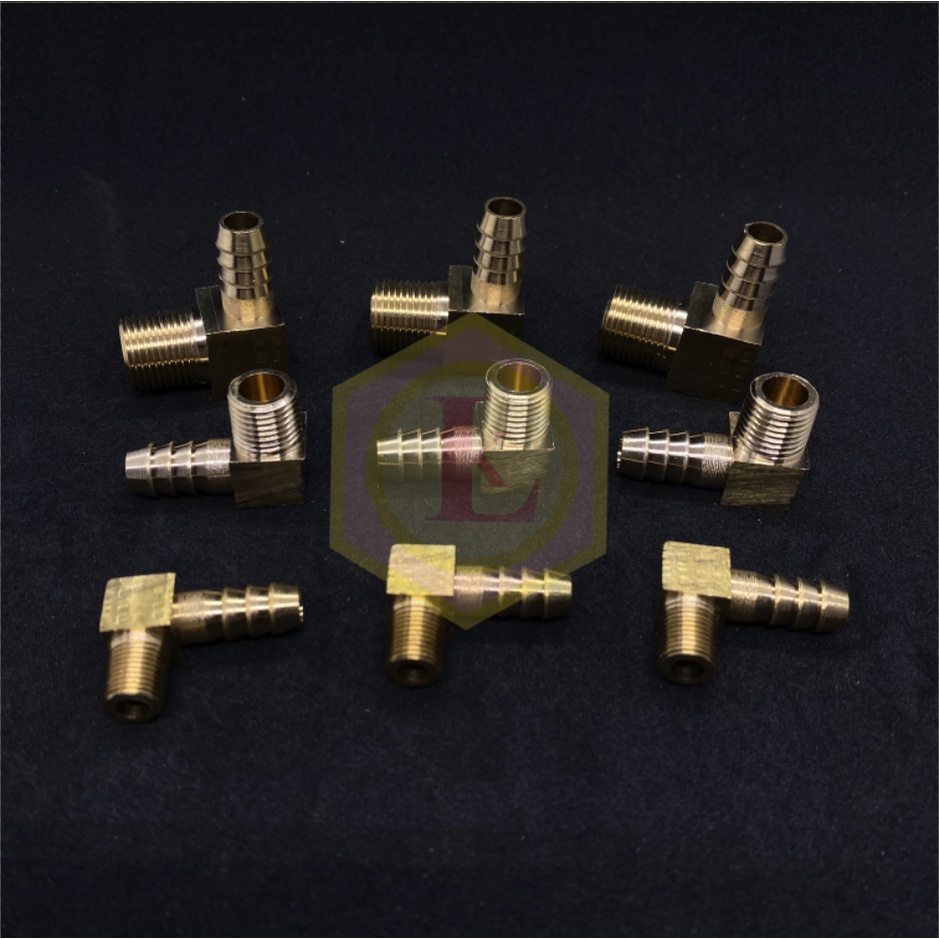 - Nối cong đuôi chuột 6, 8, 10, 12 mm ra răng ngoài 9.6, 13, 17, 21, 27 mm -  Hàng đẹp