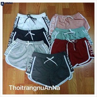 Quần Đùi Thể Thao Big Size Thời Trang Nữ Anna ( Hình Shop Tự Chụp)