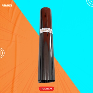 Tấm phim chống nóng dán cửa kính  xe ô tô, cửa nhà, cửa văn phòng, màu tối phản gương, khổ 1,52m-{SV22}