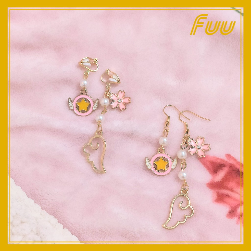 Khuyên tai Sakura Thủ Lĩnh Thẻ Bài  mẫu 6