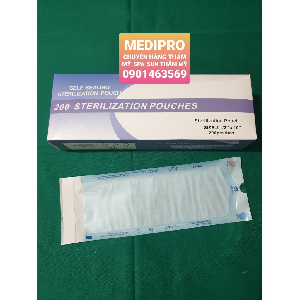 TÚI ZIP TIỆT TRÙNG 90x260mm ( 200PCS)