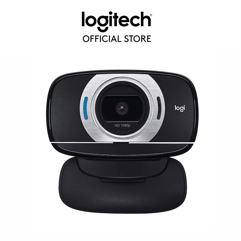 [Mã ELLOGIWL5 giảm 10%] Webcam Logitech C615 1080p HD 30 FPS - Xoay 360o, tự động lấy nét, chỉnh sáng, mic giảm ồn