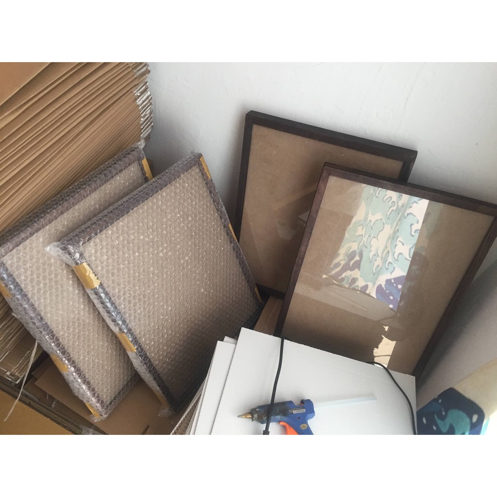 Khung ảnh A3 33x45 - Khung hình gỗ thông mặt kính - Khung ảnh đẹp treo tường để bàn - Picture Frames Tiệm Khung PT