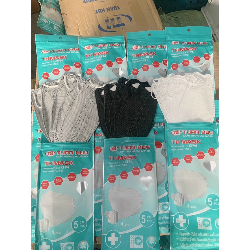 Khẩu Trang KF 94 Trẻ Em  4D bảo vệ trẻ an toàn qua mùa dịch