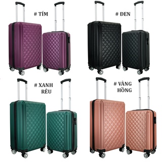 Bộ 2 vali nhựa size 20inch + 24inch immax X08 hàng chính hãng bảo hành 3 năm