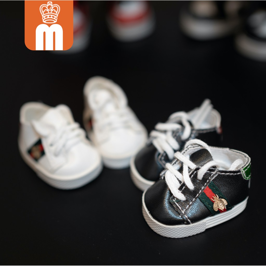 Giày Gucc1 con ong cho doll 15cm và 20cm, BJD1/6