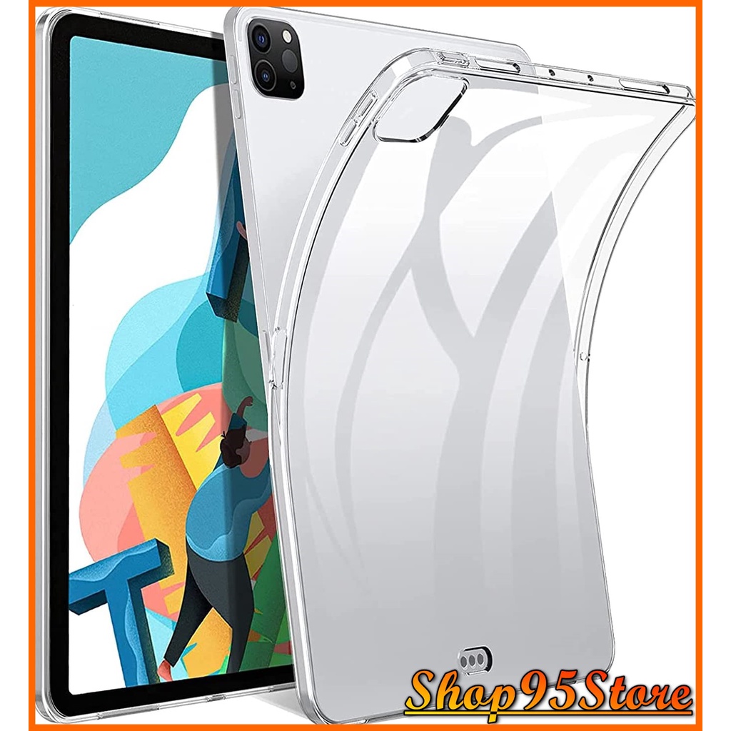 Ốp Silicon dẻo iPad Mini 1/2/3/4/5 , ipad 9.7 2017 2018 , iPad Air 1/2 , ipad 2/3/4 , ipad 10.2 gen 7 /8 ...