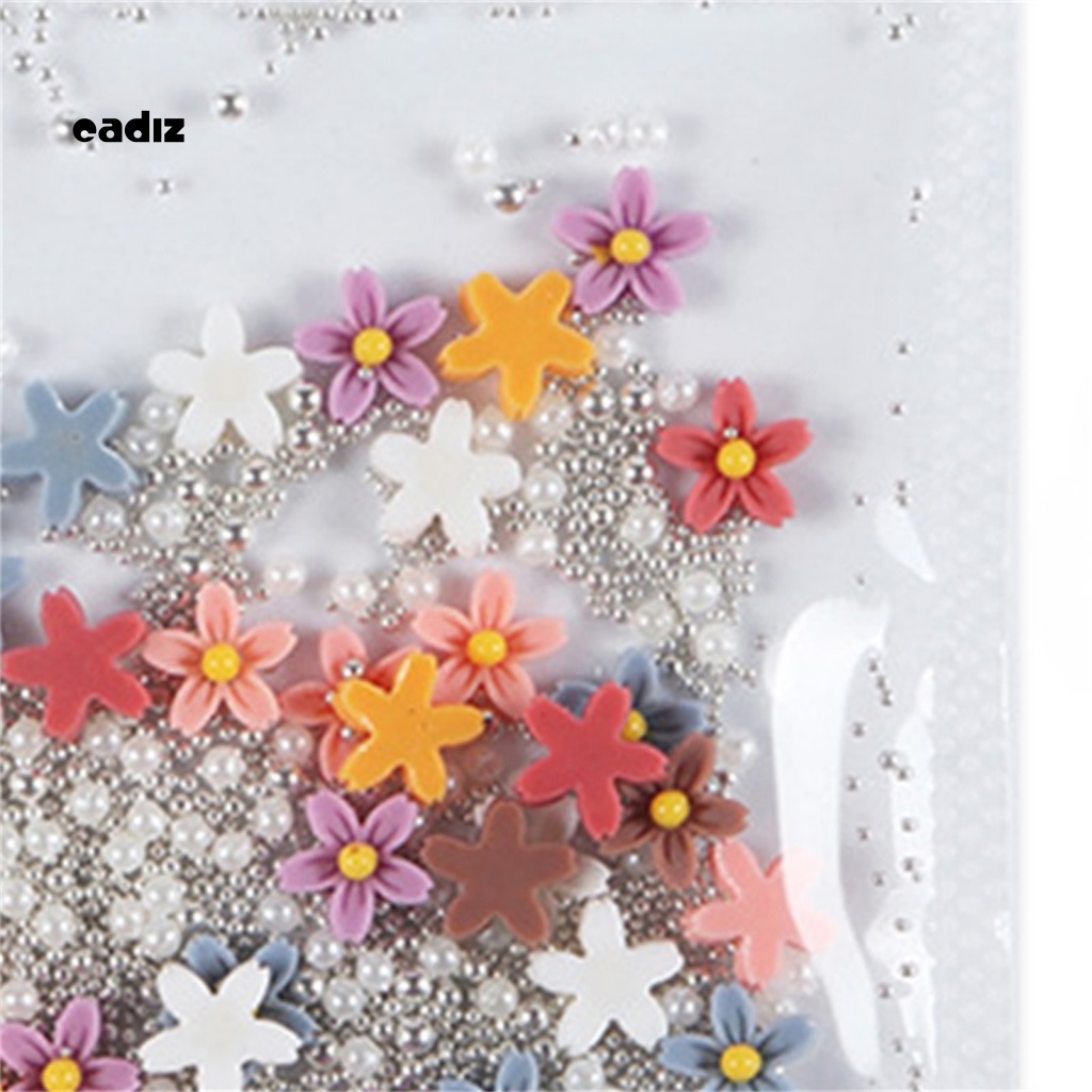 Phụ Kiện Trang Trí Móng Tay Sang Trọng Hình Hoa Ba Chiều