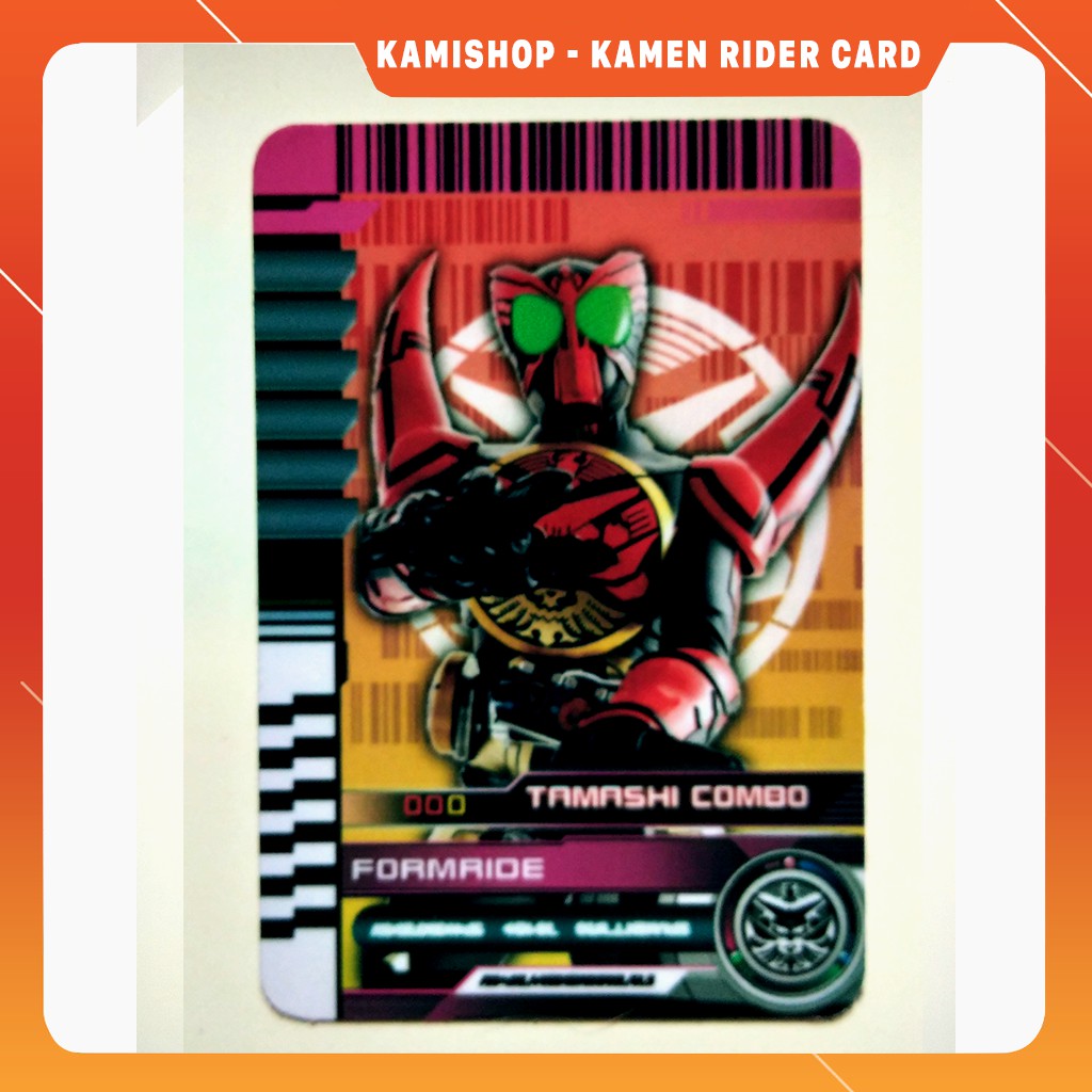 OOO TAMASHI COMBO - Thẻ Kamen Rider - KamiShop - Kamen Rider Card