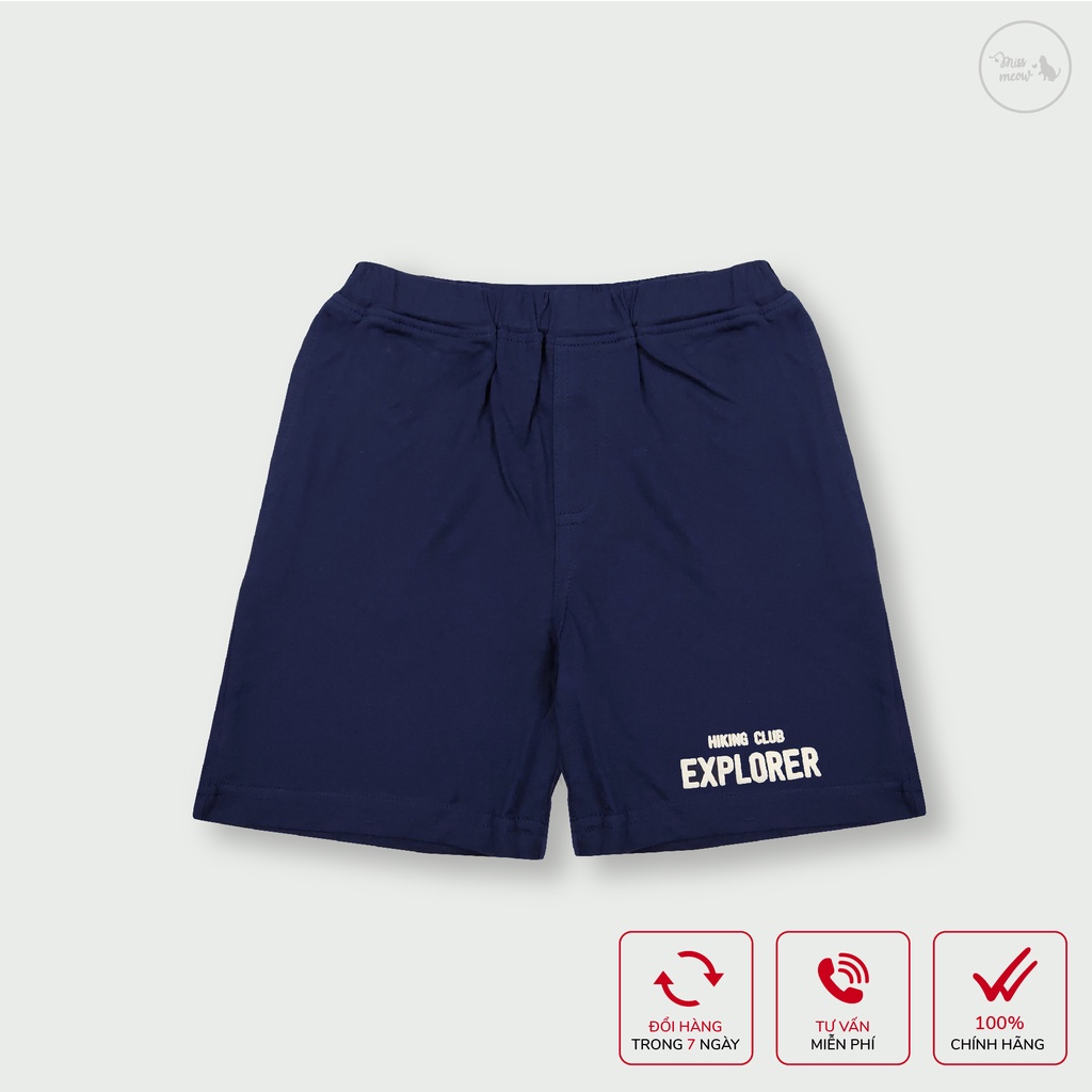 Đồ Bộ Ba Lỗ Bé Trai Bigfox Size Đại, Bộ Sát Nách Trẻ Em Mùa Hè In EXPLORER, Chất Cotton 2-11 Tuổi