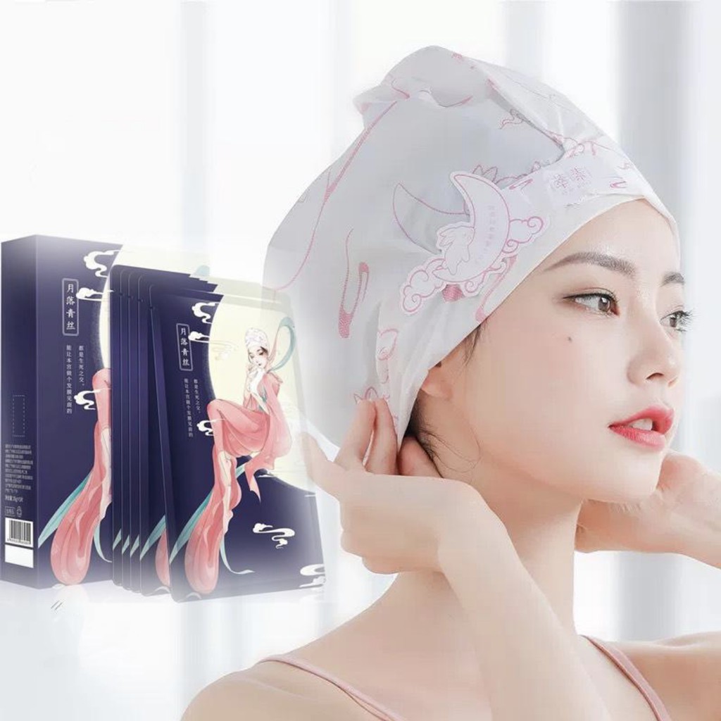 MẶT NẠ Ủ TÓC SOONPURE SPA HẤP DẦU DƯỠNG TÓC VỚI THÀNH PHẦN THIÊN NHIÊN 5 miếng SC100