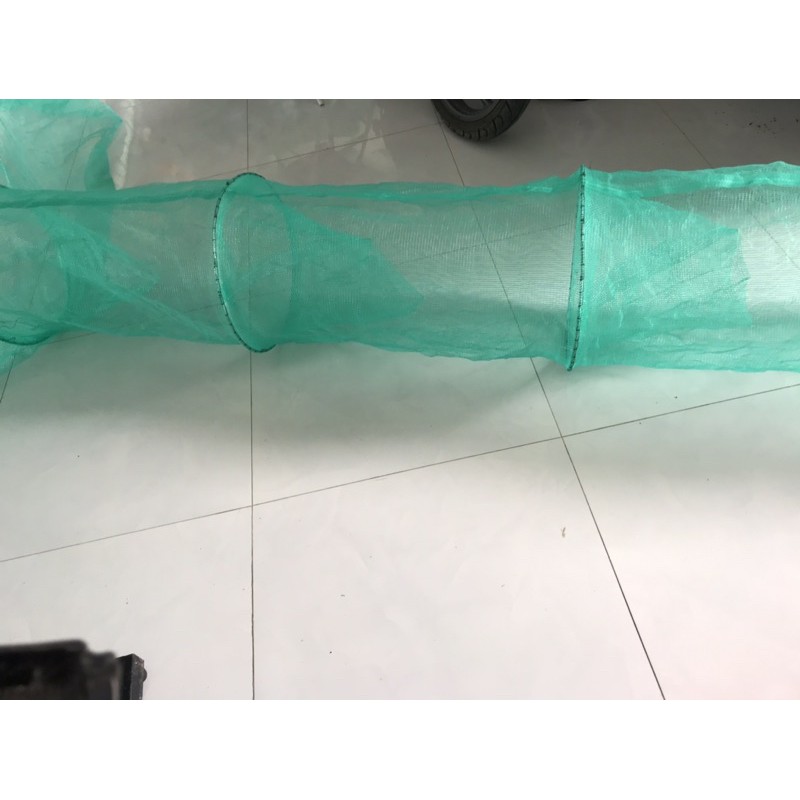 Dớn Đại đặc cá,tép,tôm,lươn,rắn,...mắt lưới 3li/4li, 3 hom bắt,tổng chiều dài 4,5m(Dớn 2,7m + Cánh mỗ