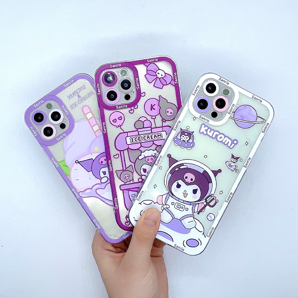 Ốp Điện Thoại TPU Dẻo In Hình kuromi Melody IPhone 14 12 PRO 12Promax mini 11 PRO Max 13 PRO 13PROMAX Xs Max XR 7 8 Plus
