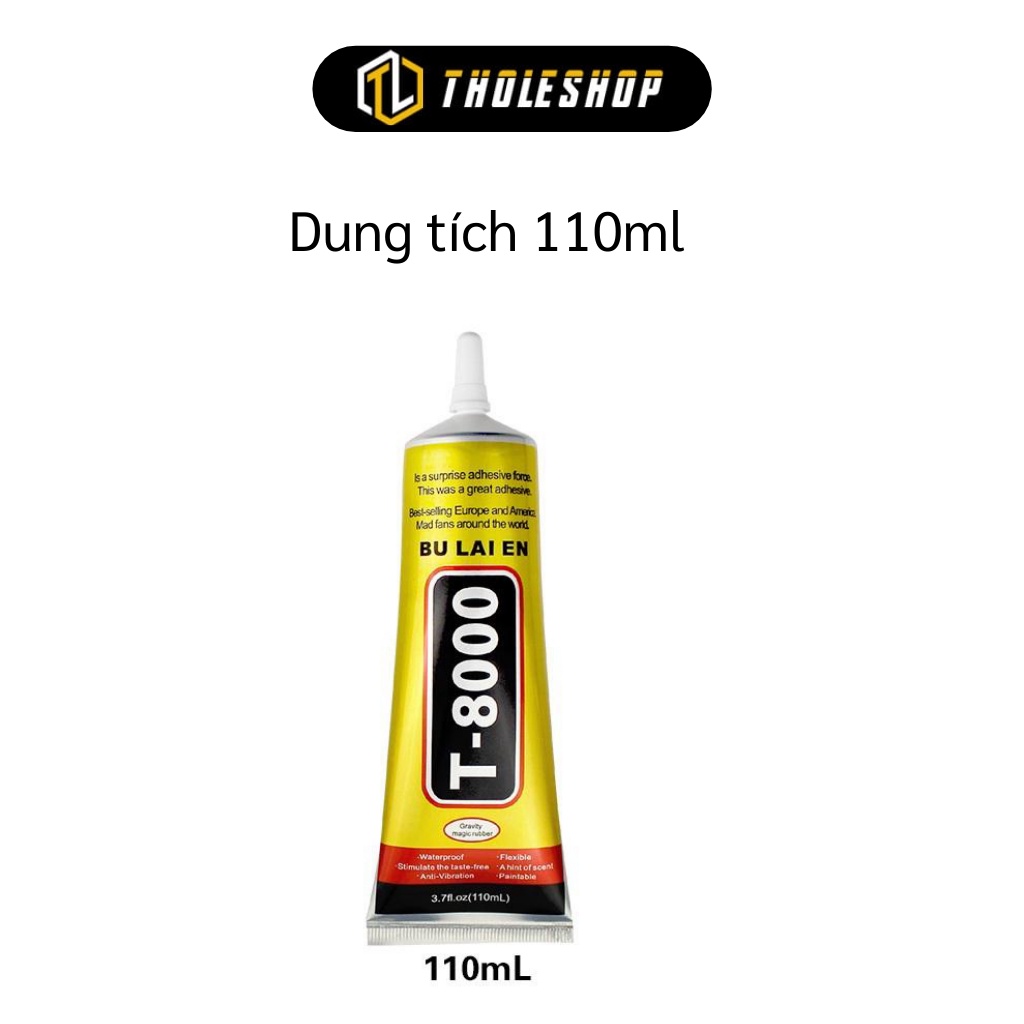 Keo Dán Đa Năng - Keo Dán Thủ Công Mỹ Nghệ, Vải, Đính Hạt, Ốp Lưng T-8000 110ml 8245