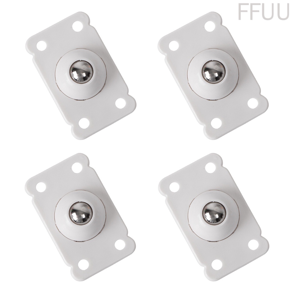 Set 4 bánh xe lăn xoay 360 độ thông dụng cho hộp đựng đồ dùng