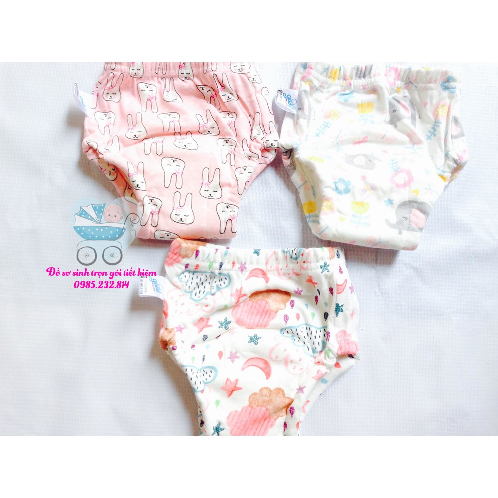 Quần bỉm vải cho bé, quần bỉm vải giặt nhiều lần, quần tập bỏ bỉm cho bé yêu