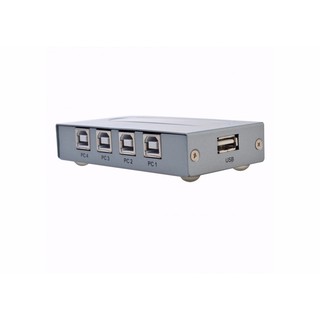 Hub chia 1 máy in => 4 máy tính dtech dt-8341, hub chia 1 máy in => 2 máy tính dtech dt-8321