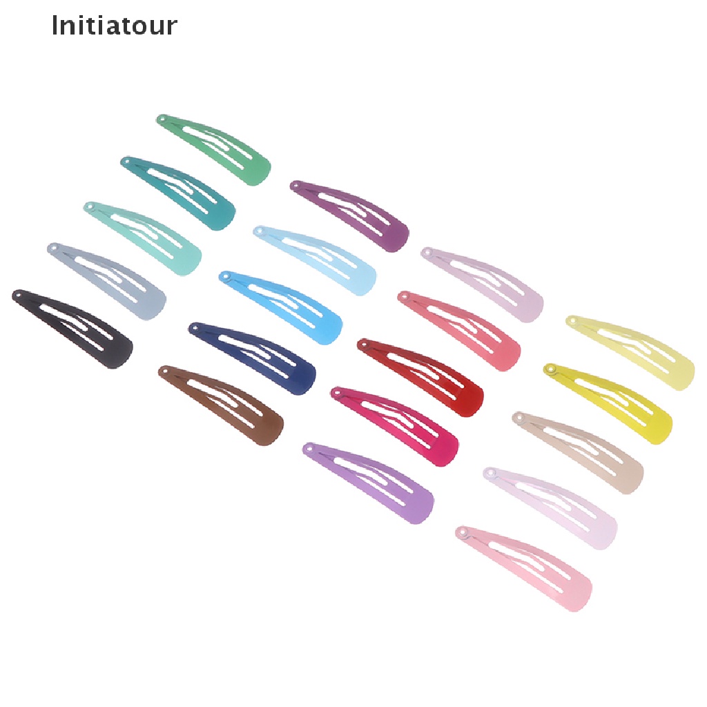 Set 20 Kẹp Tóc Màu Sắc Kẹo Ngọt Xinh Xắn Cho Nữ